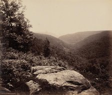 Cliff View, Summit of Alleghenies, c. 1895. Creator: William H Rau.