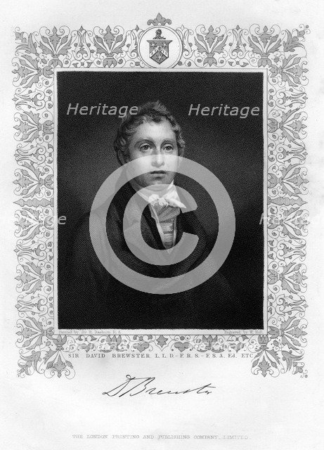 Sir David Brewster, 19th century. Artist: Henry Raeburn