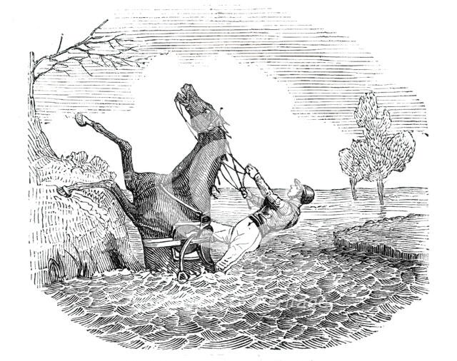 The Soldier in the Brook, 1844. Creator: Unknown.