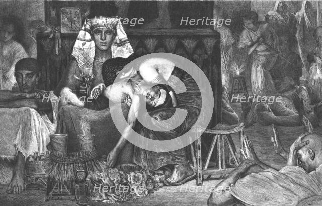 ''The Death of the First Born', after Lawrence Alma-Tadema, R.A.', c1880-83. Creator: A Mongin.