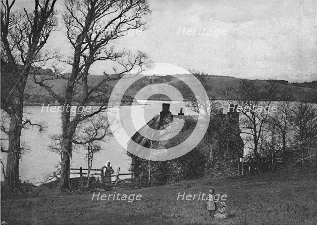 'The River Fal, from Tolvern', c1896. Artist: Frederick Argall.