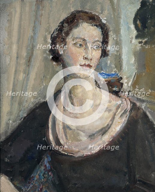 The Countess of Strathcona, 1930s. Creator: Ethel Walker.