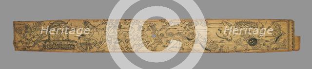 Leaf from a Romance of Chandrabhanu and Lavanyavati of Upendra Bhanja..., late 1700s. Creator: Unknown.