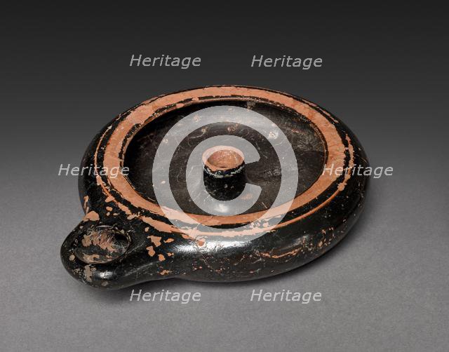 Oil Lamp, 5th century BC. Creator: Unknown.