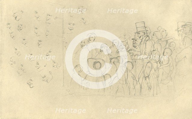 'Kasperltheater II', mid-late 19th century, (c1924).  Creator: Carl Spitzweg.