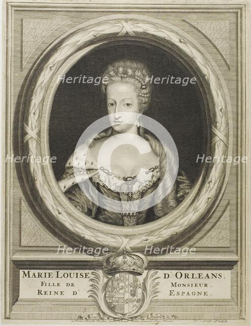 Marie Louise d'Orleans, n.d. Creator: Pieter Stevens van Gunst.