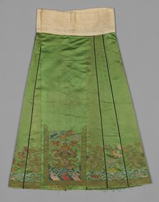 Skirt, late 19th century. Creator: Unknown.