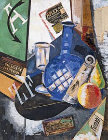 Still Life, 1913. Artist: Exter, Alexandra Alexandrovna (1882-1949)