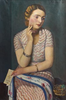 The Reader, 1935. Creator: Marussig, Pietro (1879-1937).