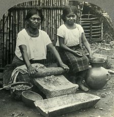 'Making Tortillas in Salvador, the Smallest Republic in the Western Hemisphere, Central America', c1 Creator: Unknown.