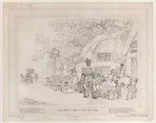 The Post Horse (from The Life of a Racehorse, or The High-Mettled Racer), July 20..., July 20, 1789. Creators: Thomas Rowlandson, John Hassell.