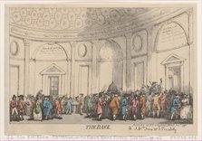 The Bank, January 1792., January 1792. Creator: Thomas Rowlandson.