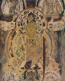 'A painting on the core pillar of the Pagoda at the Daigoji Monastery', c13th century. Artist: Unknown.