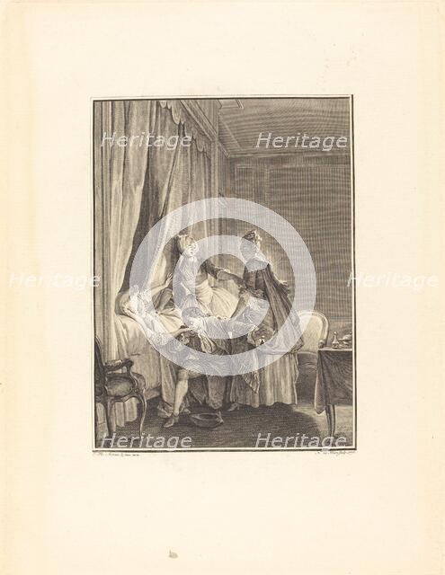 L'inoculation de l'amour, 1775/1776. Creator: Noel Le Mire.