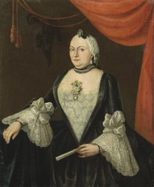 Johanna van Rijswijk (b. 1715), Wife of Jan Hendrik van Rijswijk, 1754. Creator: Isaac Lodewijk La Fargue.