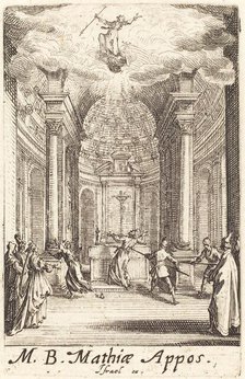 The Martyrdom of Saint Matthias, c. 1634/1635. Creator: Jacques Callot.