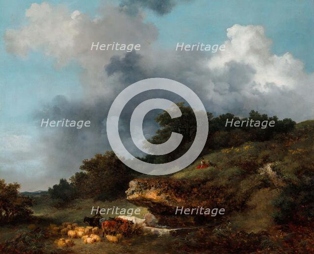 The Watering Place, c1765. Creator: Fragonard, Jean Honoré (1732-1806).