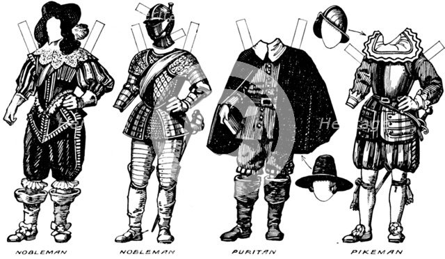 'The Great Gallery of Historic Costume: Dresses Worn in James The First's Reign', c1934. Artist: Unknown.