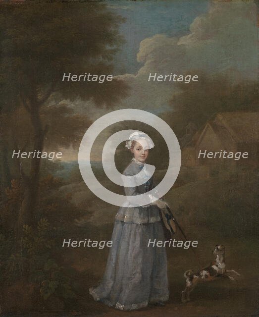 Miss Wood, ca. 1730. Creator: William Hogarth.