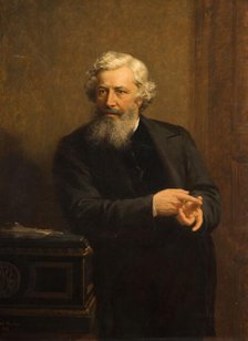 Portrait of George Dawson, 1877. Creator: Henry Turner Munns.