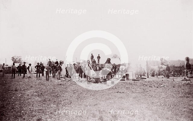 [Regiments - unidentified], 1861-65. Creator: Unknown.