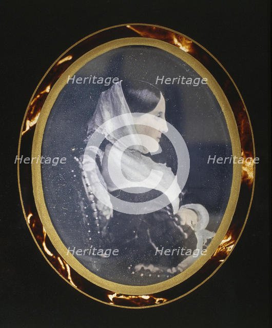 Grand Duchess Maria Nikolaievna of Russia (1819-1876), Duchess of Leuchtenberg. Artist: Anonymous  