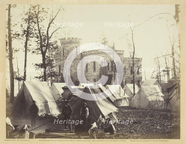 Castle Murray, Near Auburn, Virginia, November 1863. Creator: Alexander Gardner.