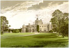 Moreton Hall, Cheshire, home of the Ackers family, c1880. Artist: Unknown