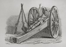 Communard - Gunner resting, Paris Commune, France, 1871.  Creator: Unknown.