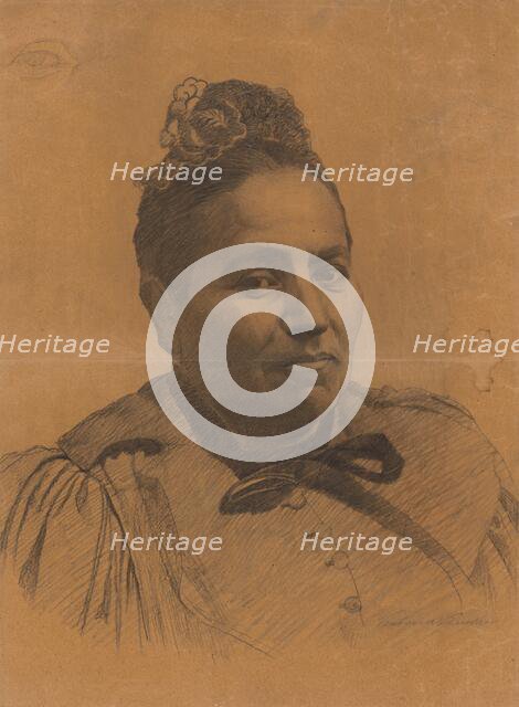 Study of a woman, 1905-1907. Creator: Ferdinand Katona.