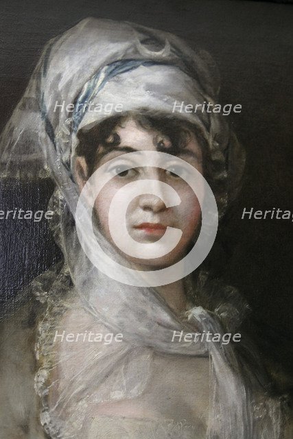 'Portrait of the Actress Antonia Zarate', c1810-c1811.  Artist: Francisco Goya