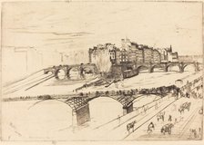 Isle de la Cite, Paris, 1859. Creator: James Abbott McNeill Whistler.