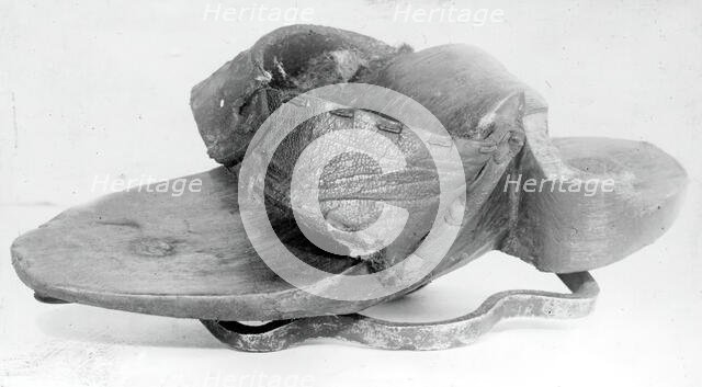 Ringed Patten (Overshoe), England, 1660s. Creator: Unknown.