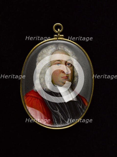 Portrait of a man dressed as a magistrate, between 1710 and 1730. Creator: English School.