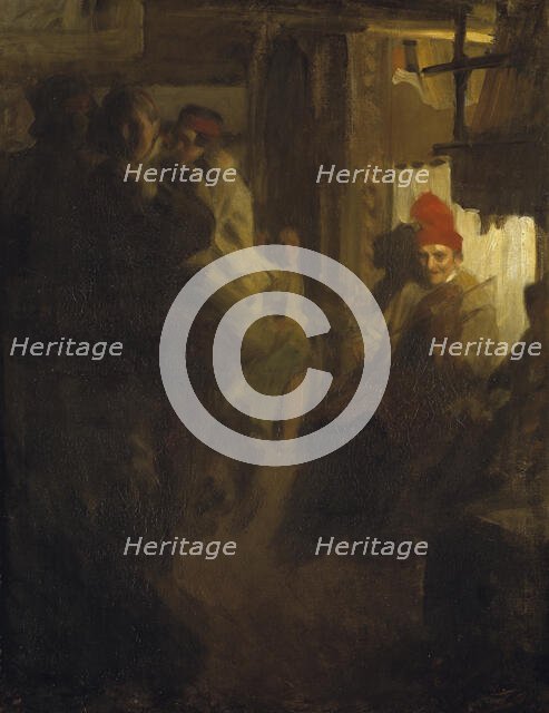 Dance in Gopsmor, 1906. Creator: Anders Leonard Zorn.