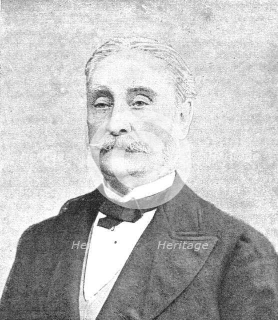 ''Mr. Alexander Redgrave, C.B. The Retiring Chief Inspector of Factories', 1891. Creator: Unknown.