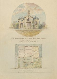 Kirri Cottage for Julia Jackson Davis, 1849. Creator: Alexander Jackson Davis.