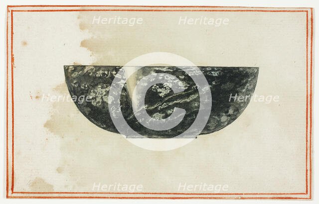 Black Marble Bowl, n.d. Creator: Giuseppe Grisoni.