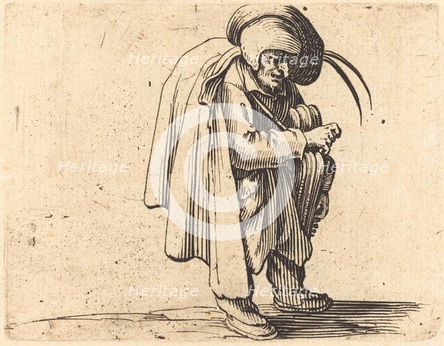 The Hurdy-Gurdy Player, c. 1622. Creator: Jacques Callot.