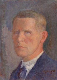 Self-Portrait, 1933. Creator: Emil Jankes.