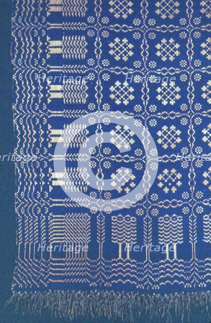 Coverlet, United States, 1830/40. Creator: Unknown.