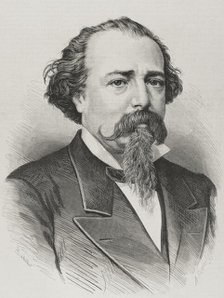 Adelardo López de Ayala (1828-1879), Spanish liberal playwright and politician, 1878. Creator: Arturo Carretero y Sánchez.