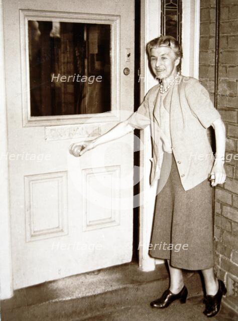 Bess Thomas, Chief Librarian Mosman Library, 1945 -1962. Creator: Unknown.