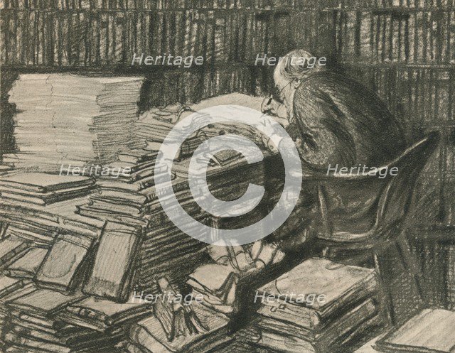 'Ex Libris', c1924.  Artist: Edward Frank Gillett.