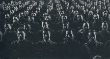 'Attentive audience', 1941. Artist: Cecil Beaton.