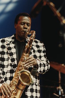 Wayne Shorter, North Sea Jazz Festival, Netherlands, 1992. Creator: Brian Foskett.