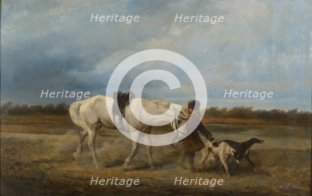 Hunting dog handler.