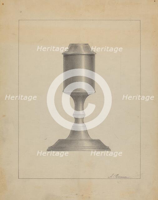 Lamp, c. 1939. Creator: Filippo Porreca.