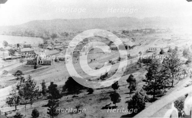 Roma Street Railway Yards, c1880s. Creator: Unknown.