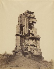 Athens - Philopappos monument, 1865. Creator: Konstantinos Dimitriou.